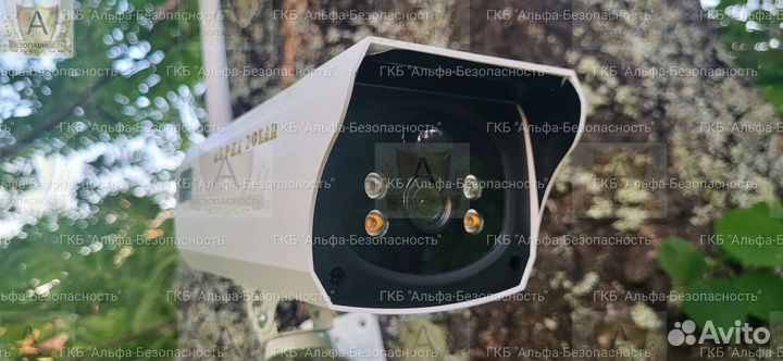 4G камера видеонаблюдения с питанием от солнца