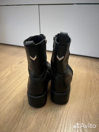 Ботинки Zara 39 натуральная кожа