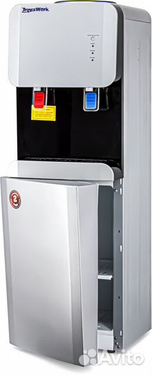 Кулер для воды Aqua Work 105-LDR серебро со шкафчи