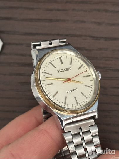 Часы Полет кварц 3056 1980е СССР