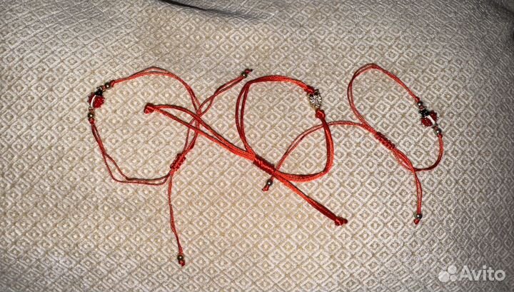 Браслет красная нить
