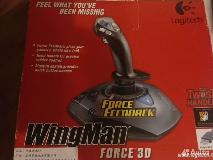 Джойстик WingMan force 3d force feedback