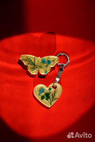 Комплект Брошь + Брелок