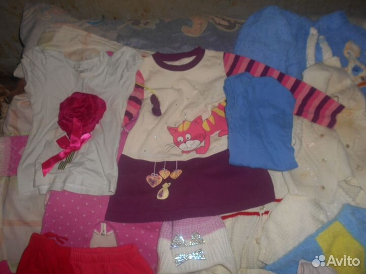 Детские вещи пакетом для девочек С рождения до 116