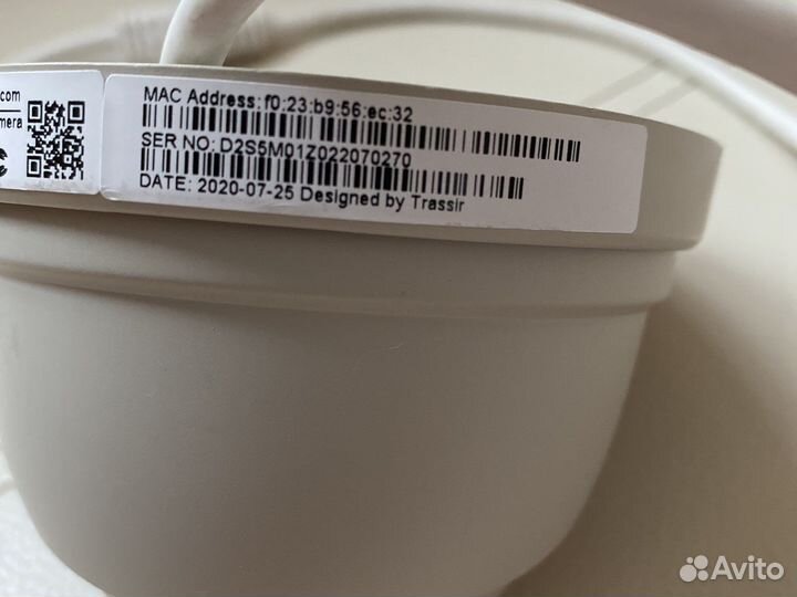 Камера видеонаблюдения купольная