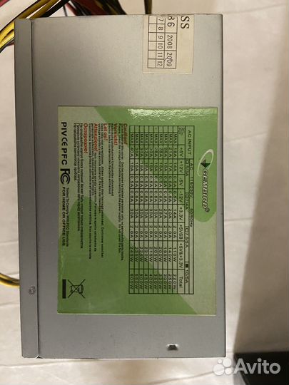 Блоки питания 350-400w