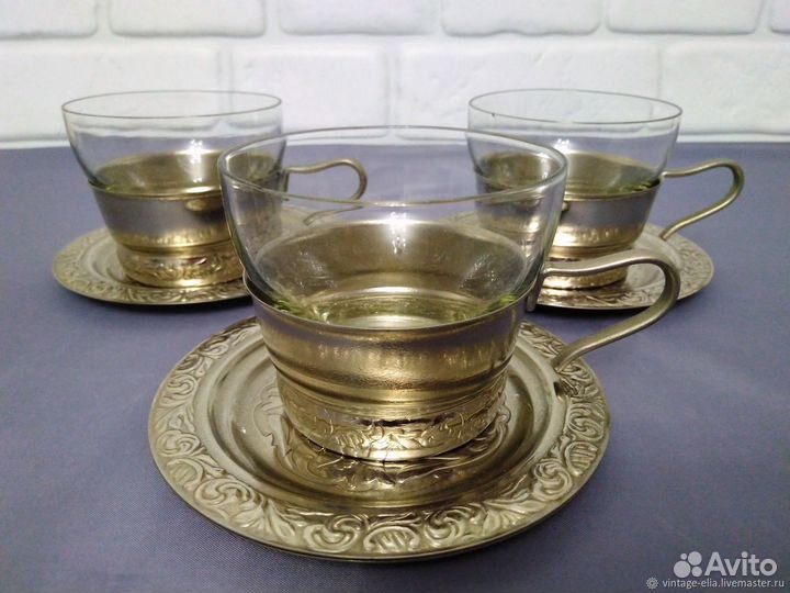 Винтажный подстаканник