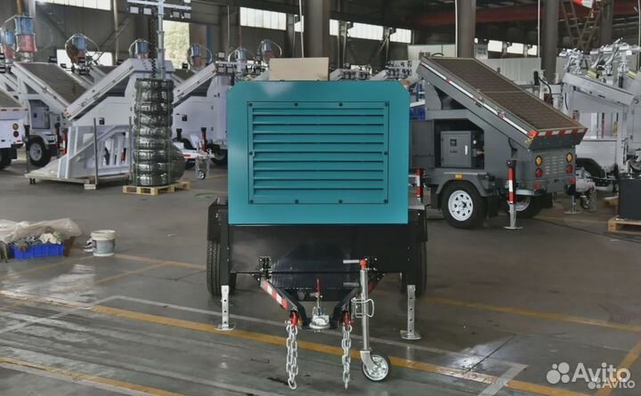 Компрессор дизельный передвижной 5.2м3/мин (isuzu)