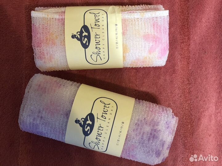 Скрабирующее полотенце для душа