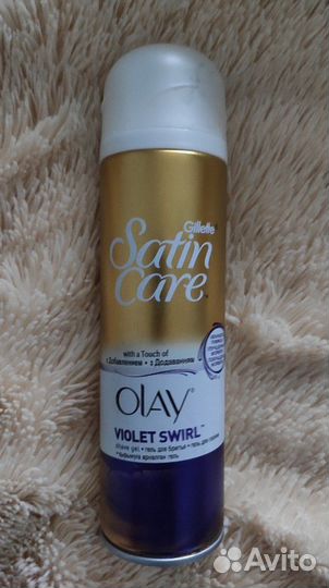 Новый гель для бритья satin care