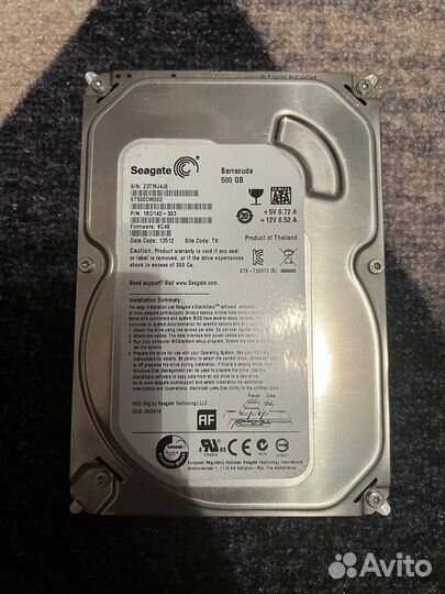 Жесткий диск seagate 500 гб