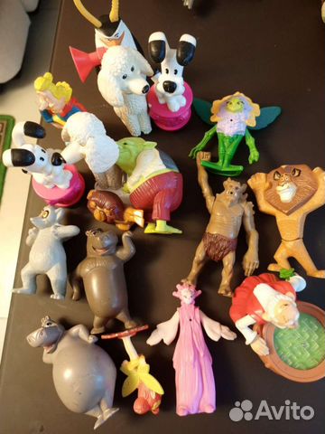 Игрушки из макдональдса 60 шт