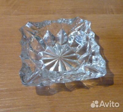 Пепельница хрустальная