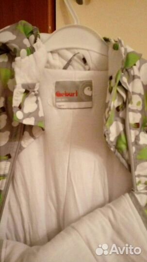 Яркий комбез-трансформер Geburt (0-18мес) осень