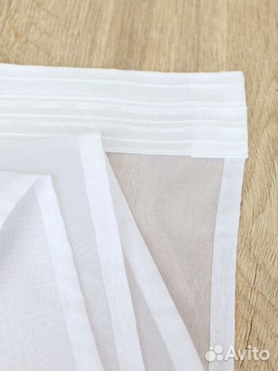 Тюль вуаль с утяжелителем