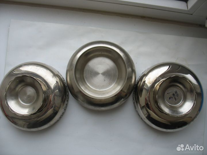 Вазы из нержавейки. СССР