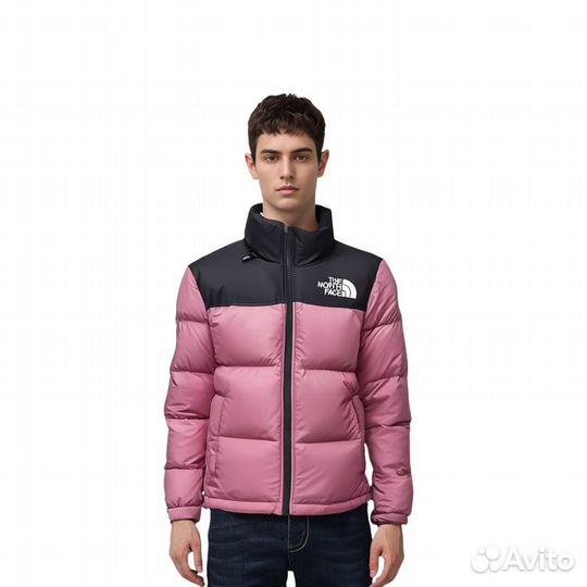 THE north face Down Jacket Unisex Rose Pink (S)(56)