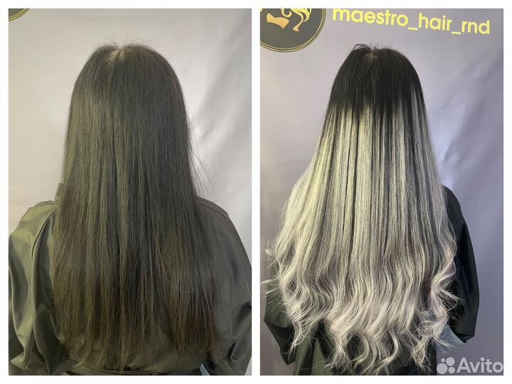 Наращивание волос,коррекция