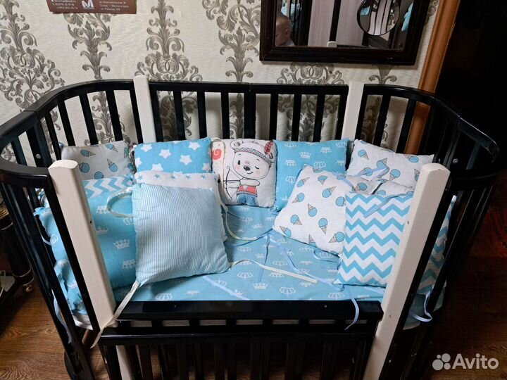 Детская кроватка трансформер