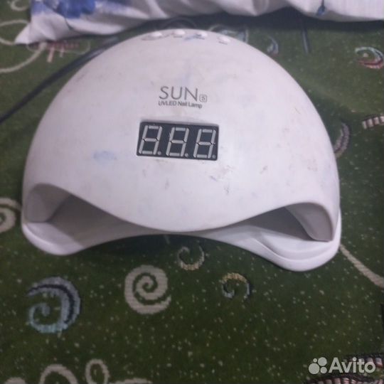 Лампа для ногтей бу