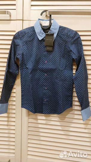 Рубашка хлопковая 134