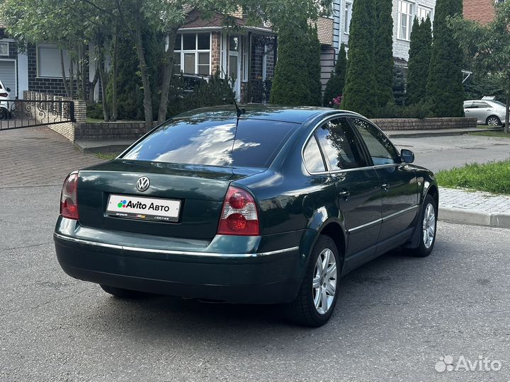 Volkswagen Passat 1.9 МТ, 2003, 266 962 км