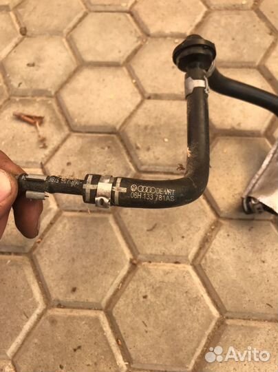 Трубка вакумного усилителя audi A4 B8