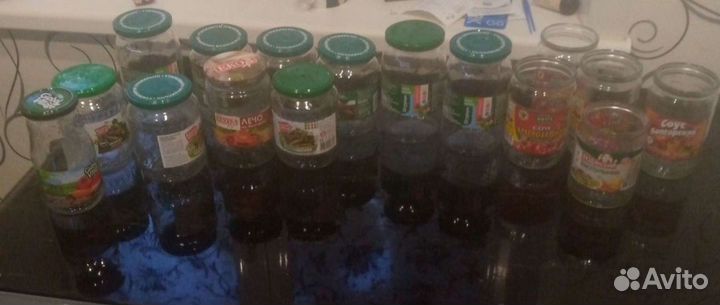 Банки стеклянные с крышками