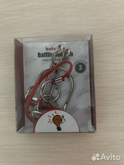 Игра головоломка металл Baffling puzzle