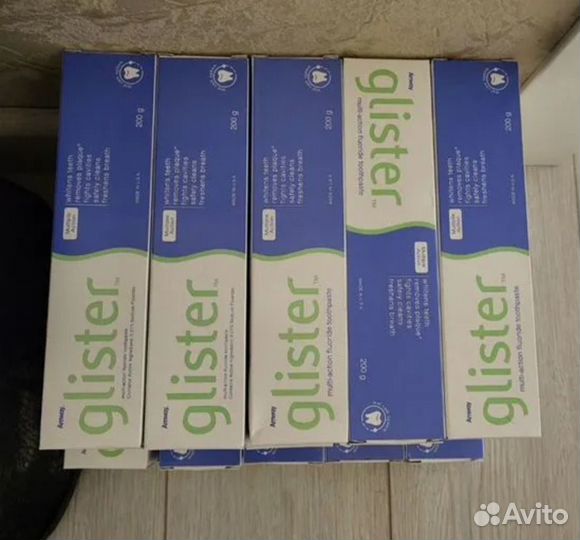 20 зубных паст глистер, набор амвэй