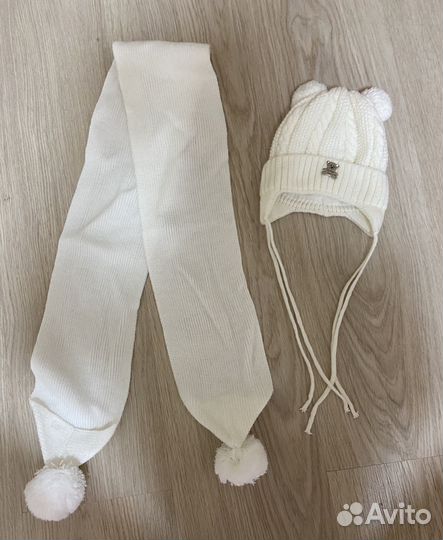 Комплект шапка, шарф