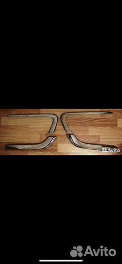 Молдинги Бампера Веста «Хром»—Новые