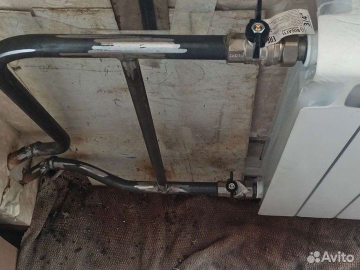 Замена батарей на сварке. Самозанятый