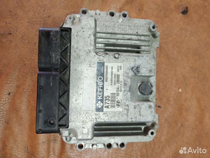 Эбу двигателя Hyundai solaris 1