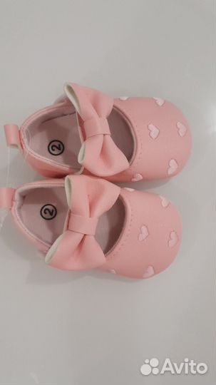 Пинетки для девочки нарядные