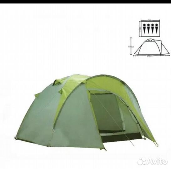 Палатка 4 местная