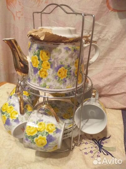 Чайный сервиз новый