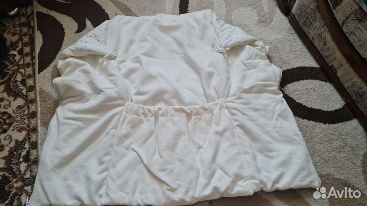 Конверт-одеяло на выписку на молнии