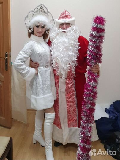 Костюм деда мороза и снегурочки