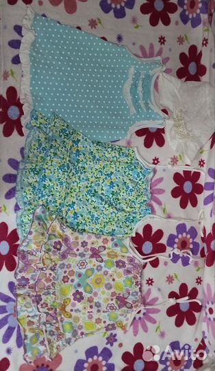 Платье для девочки 74 80