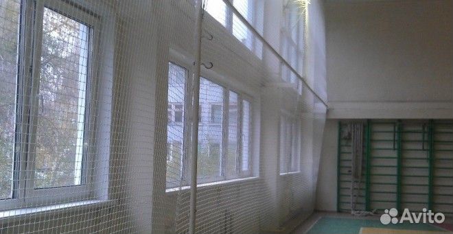 Сетка в спорт зал