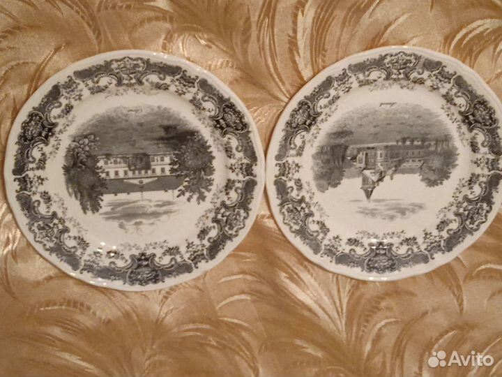 Коллекционные фарфоровые тарелки Villeroy & Boch