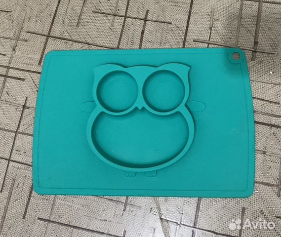 Силиконовая тарелка-коврик
