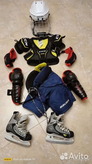 Детская хоккейная форма на 5-7 лет