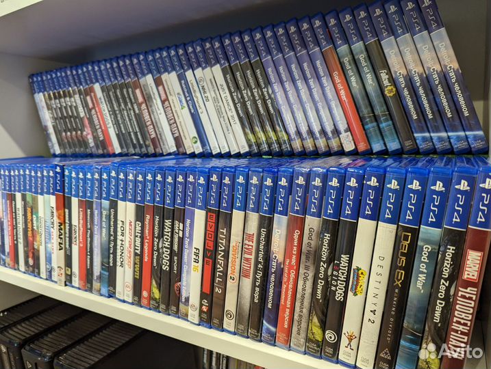 Диски игры на PS4 и PS3