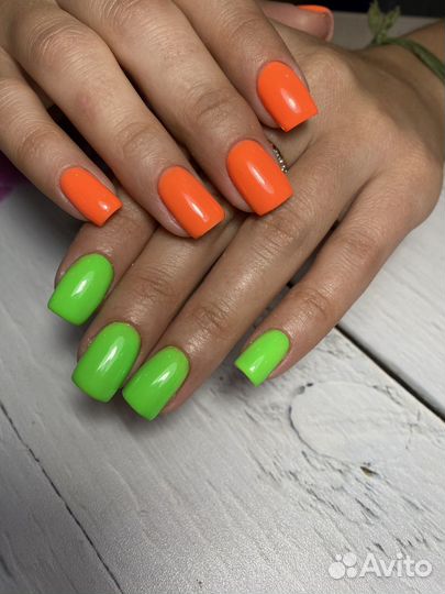 Наращивание ногтей,гель лак, укрепление