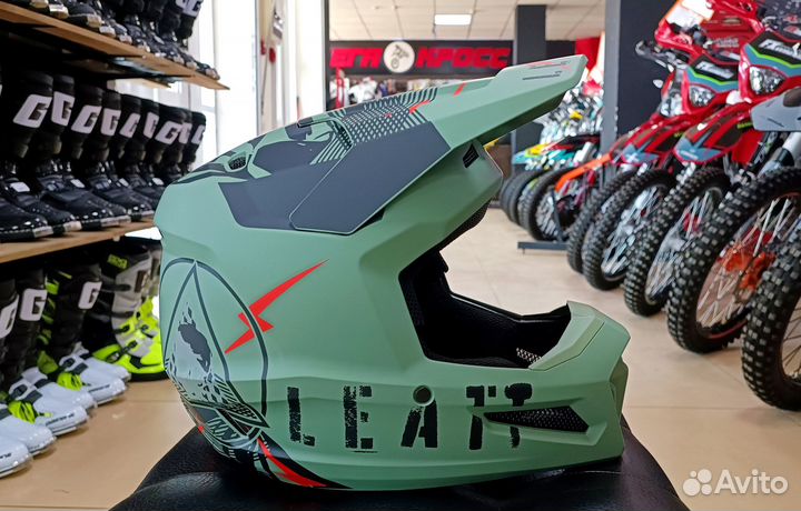 Шлем кроссовый leatt 2.5 (2023) Cactus