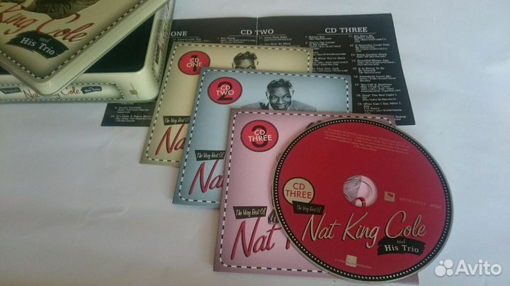 Три подарочных диска нэт кинг коула