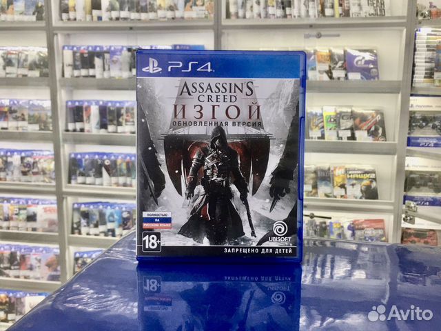 Диск для ps4 Assassin’s creed: Изгой