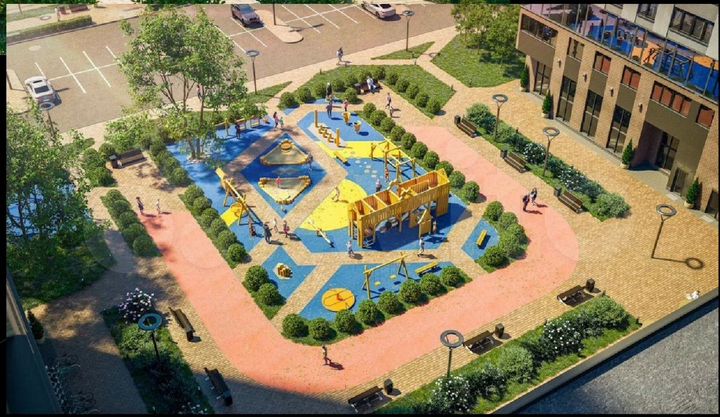 2-к. квартира, 53 м², 10/22 эт.